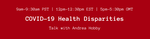 COVID19 Health Disparities with Andrea Hobby